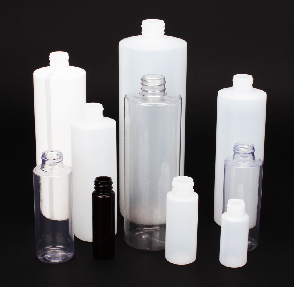 10 Plastic Cylinders